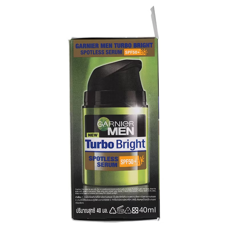 Garnier Men - Turbo Bright Serum (SPF50) 40 ml - Made in Indonesia