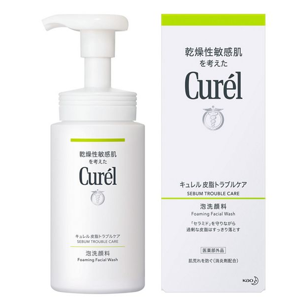 Curel - Curél Sebum Care Foaming Wash 150ml.