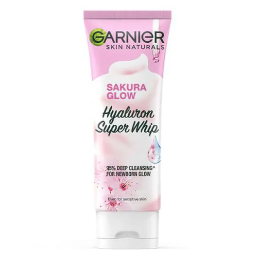 Garnier - Sakura Glow - Hyaluron Glow Super Whip Foam 100 ml.