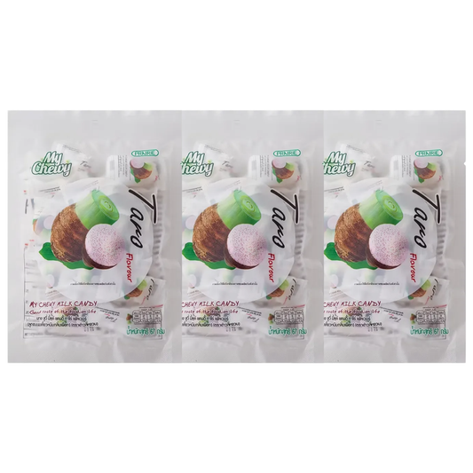 My Chewy - Milk Candy Taro Flavor 67 g. (Pack of 3)
