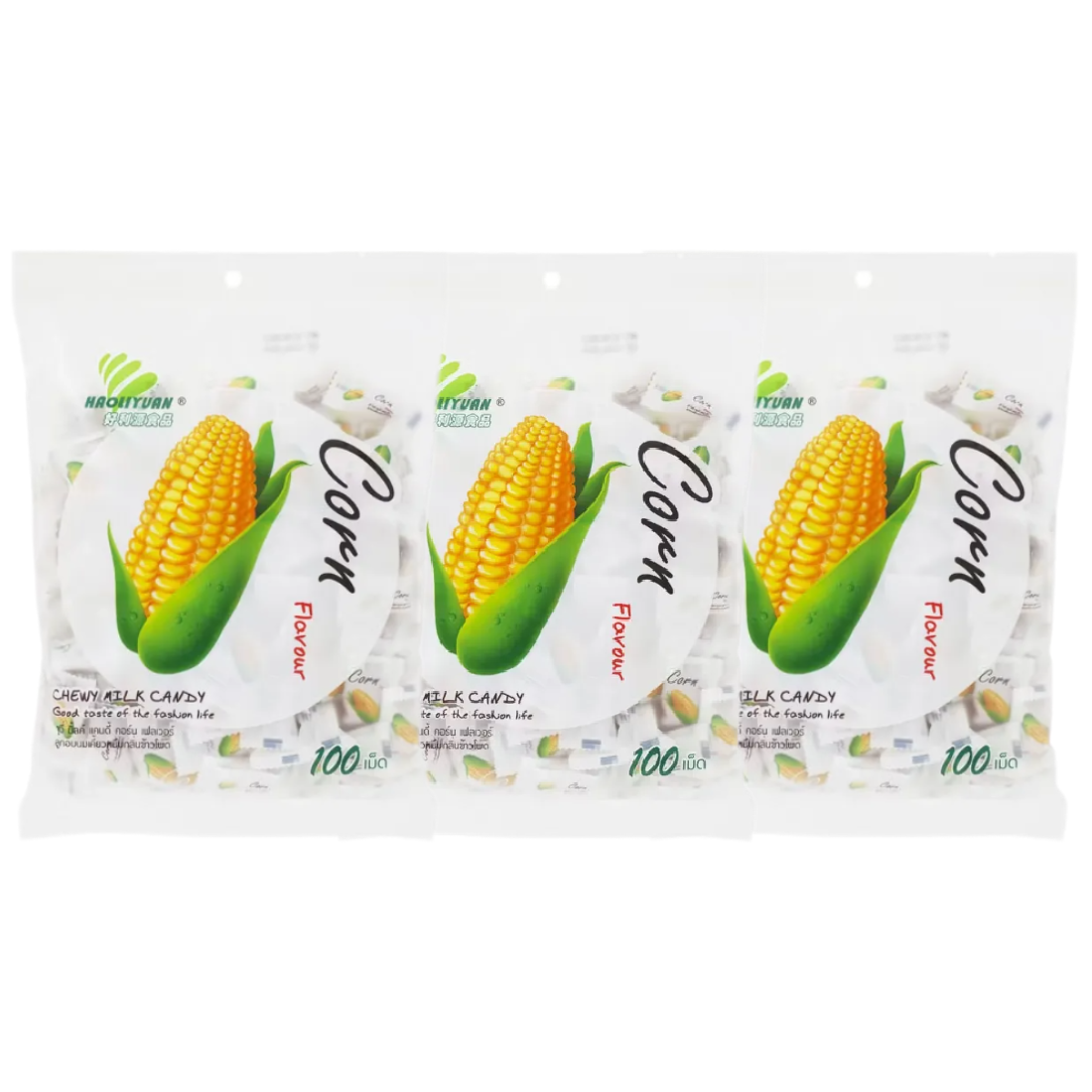 My Chewy - Milk Corn Flavored Chewy Candy 67 g. (Pack of 3)