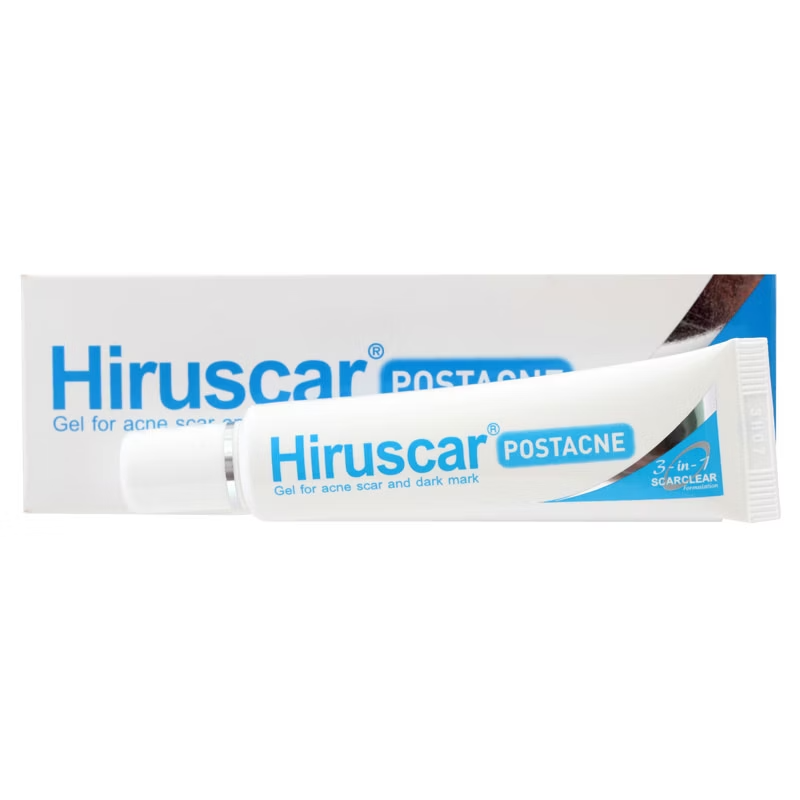 Hiruscar - Post Acne, Gel for Acne Scars and Dark Marks 10g.