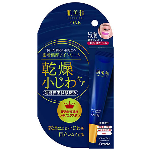 Kracie - Hadabisei - ONE Wrinkle Care Thick Adhesive Eye Cream 15g.
