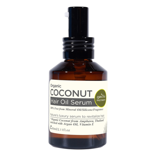 Phutawan - Organic Coconut Hair Serum 60ml.