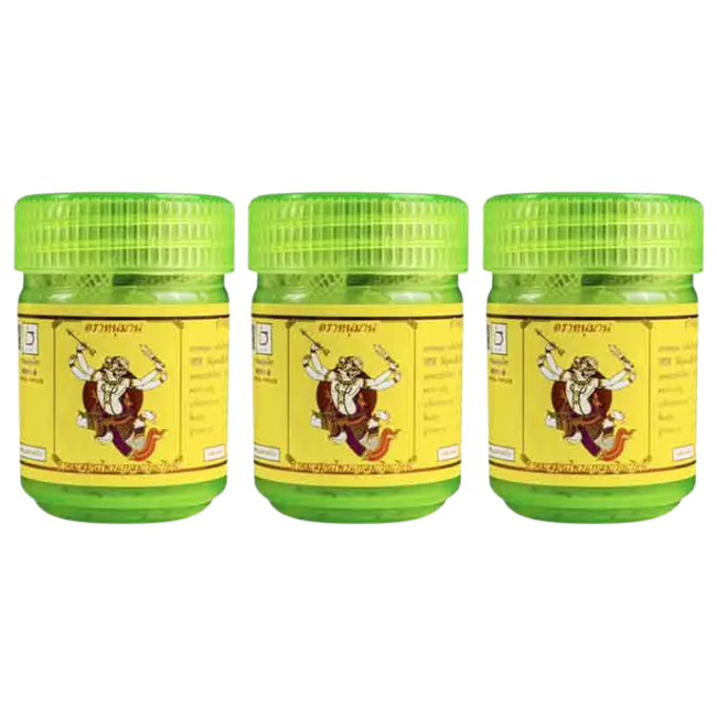 Hanuman - Herbal Inhaler | Traditional Natural Scent | Yadom | Relieves Dizziness (Pack of 3)