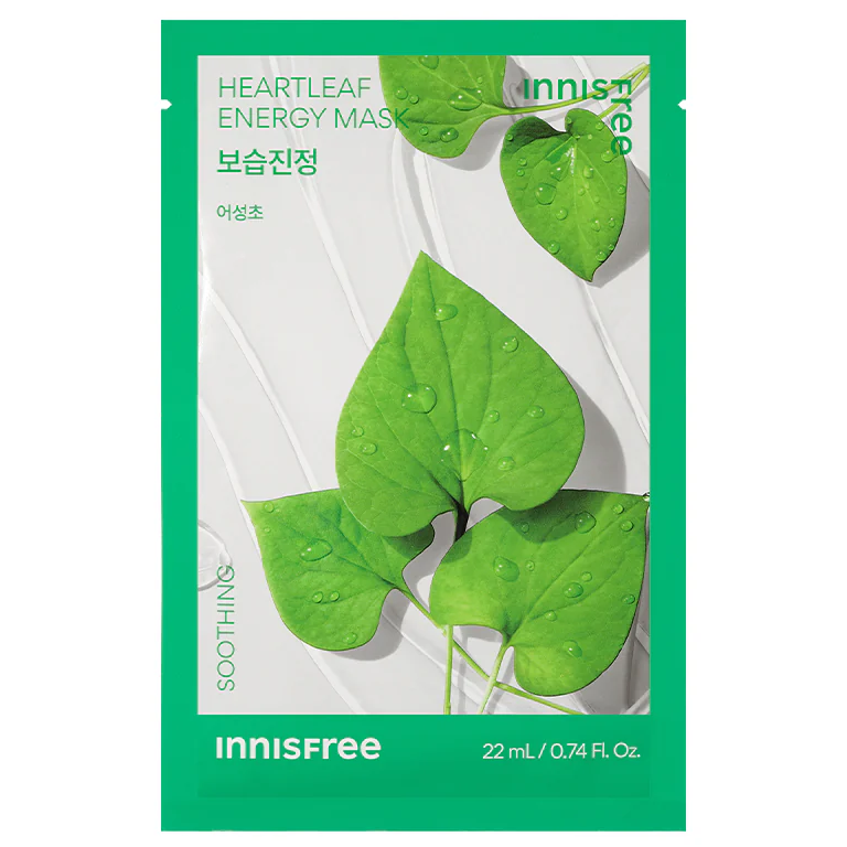Innisfree - Squeeze Energy Mask Heartleaf 22ml. (Pack of 3)