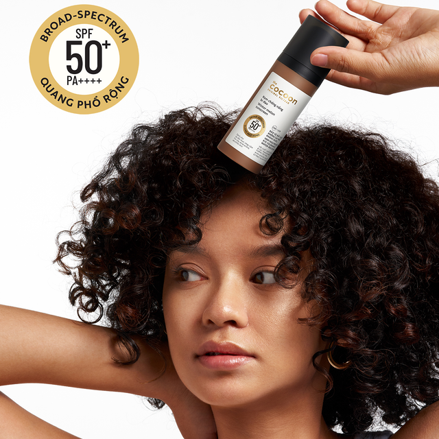 Cocoon Vietnam - Winter Melon Sunscreen SPF 50+ PA++++ UVA-PF 37 (Kem Chống Nắng Bí Đao) with Winter Melon Extract & Antioxidants 50ml.