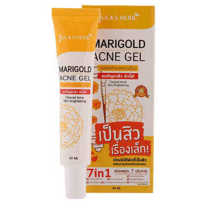 Jula's Herb - Marigold Acne Gel - Reduces Acne Problems 40ml.