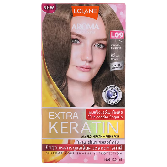 Lolane - Aroma Rose Color Cream  L09 - Ash Natural Blond 125ml.