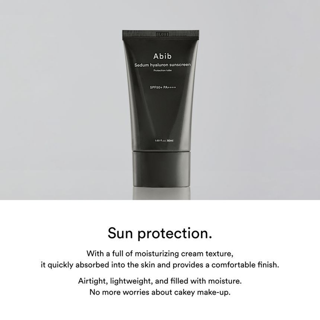 Abib - Sedum Hyaluron Sunscreen Protection Tube 50ml.
