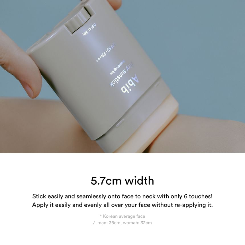 Abib - Airy Sunstick Smoothing Bar 23g.