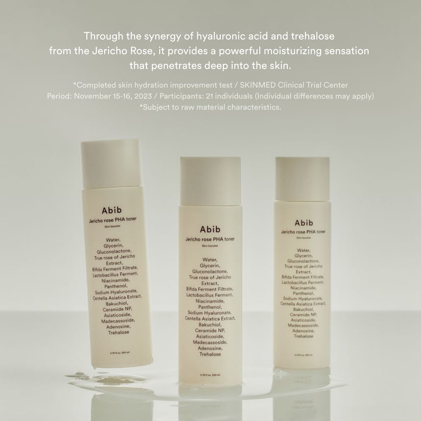 Abib - Jericho Rose PHA Toner Skin Booster 200ml.