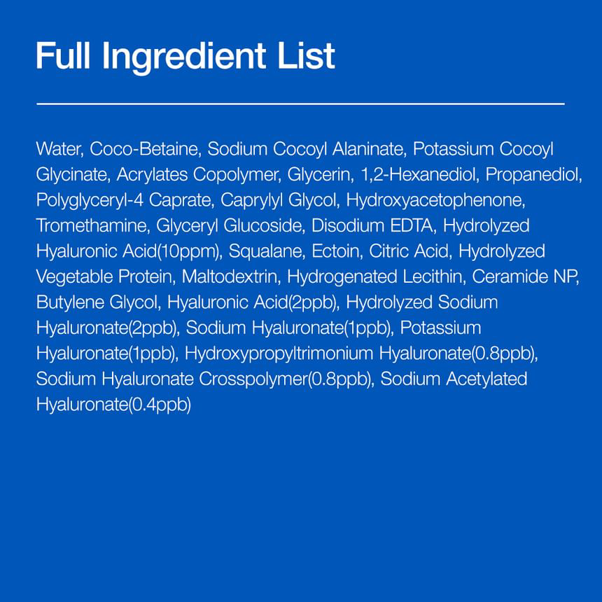 Anua - 8 Hyaluronic Acid Moisturizing Gentle Gel Cleanser 150ml.