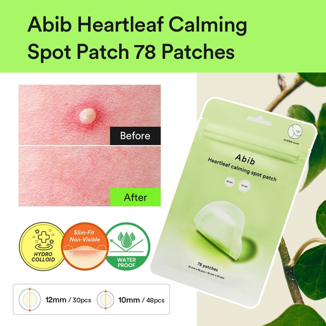 Abib - Heartleaf Calming Spot Patch (78 Patches)