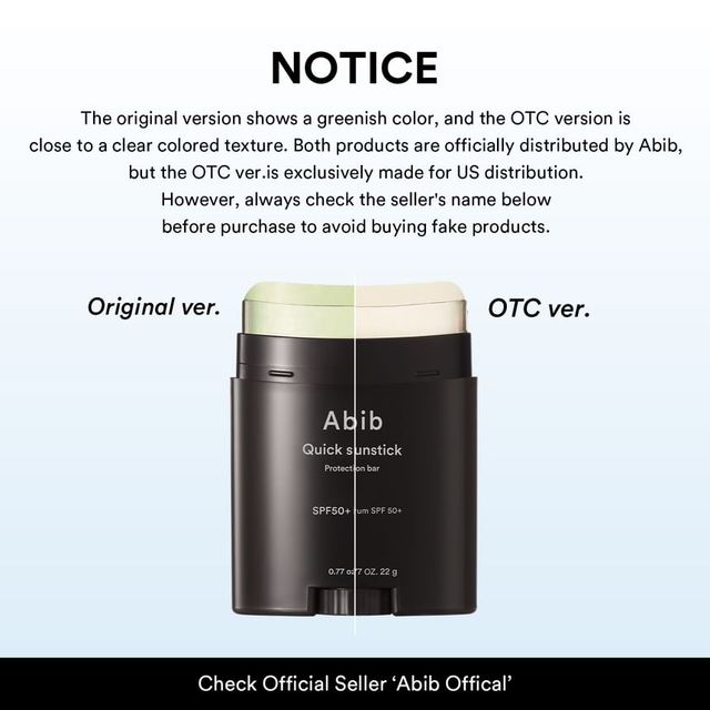 Abib - Quick Sunstick Protection Bar 22g.