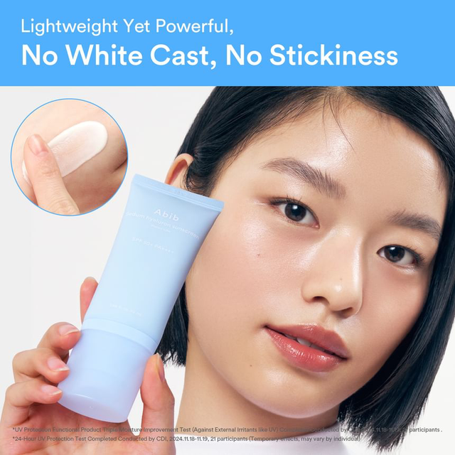 Abib - Sedum Hyaluron Sunscreen Watery Tube 50ml.