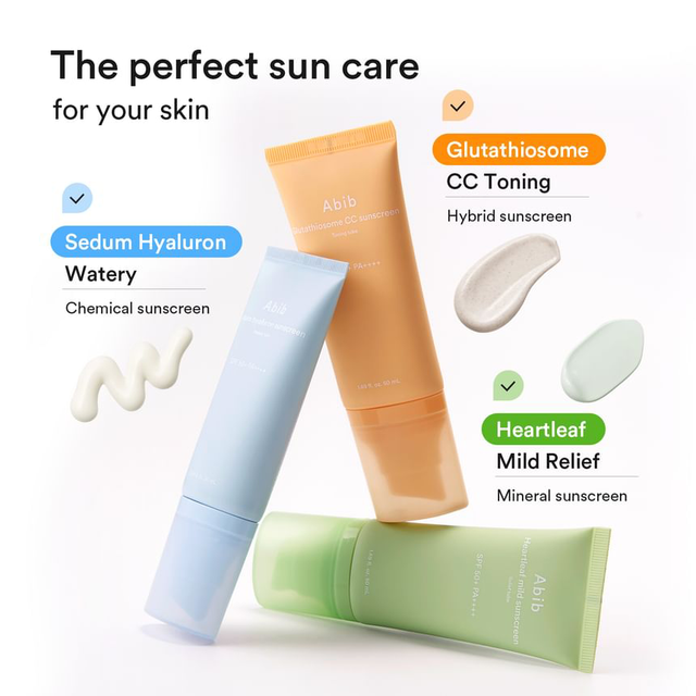 Abib - Sedum Hyaluron Sunscreen Watery Tube 50ml.