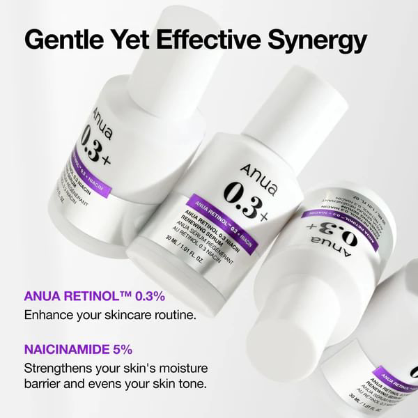 Anua - Retinol 0.3% + Niacin Renewing Serum 30ml.