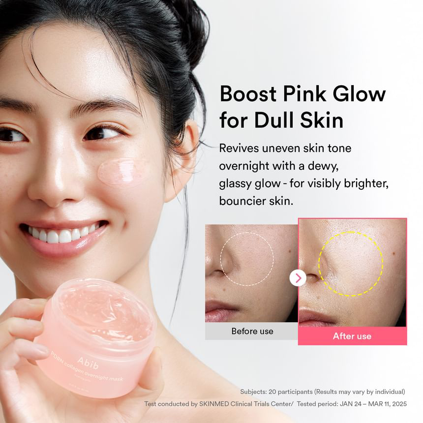 Abib - PDRN Collagen Overnight Mask Firming Jelly 80ml.