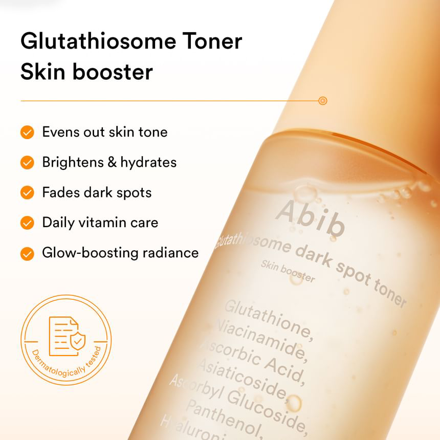 Abib - Glutathiosome Dark Spot Toner Skin Booster 200ml.