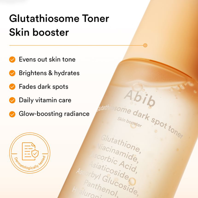 Abib - Glutathiosome Dark Spot Toner Skin Booster 200ml.