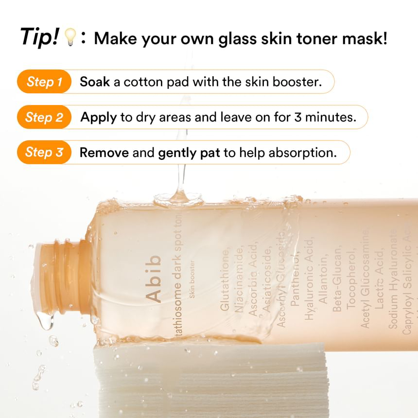 Abib - Glutathiosome Dark Spot Toner Skin Booster 200ml.