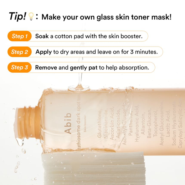 Abib - Glutathiosome Dark Spot Toner Skin Booster 200ml.