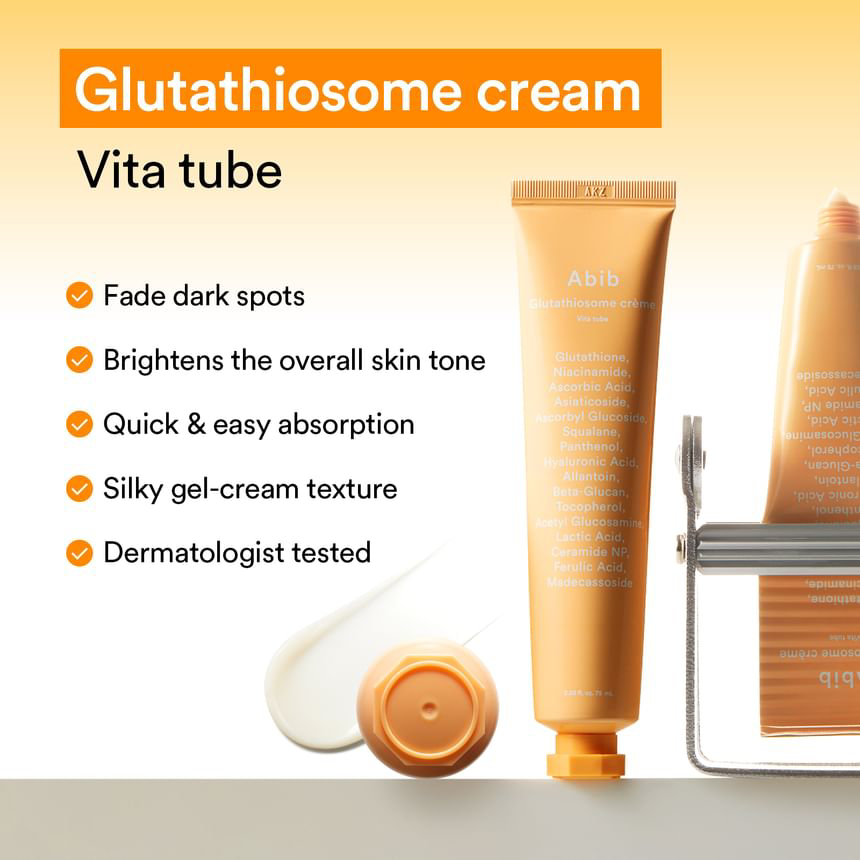 Abib - Glutathiosome Crème Vita Tube 75ml.