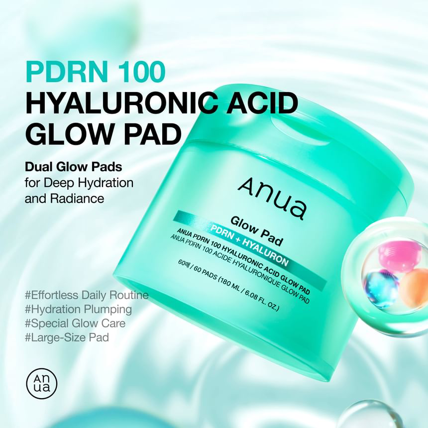 Anua - Anua - PDRN 100 Hyaluronic Acid Glow Pad (60 Pads)