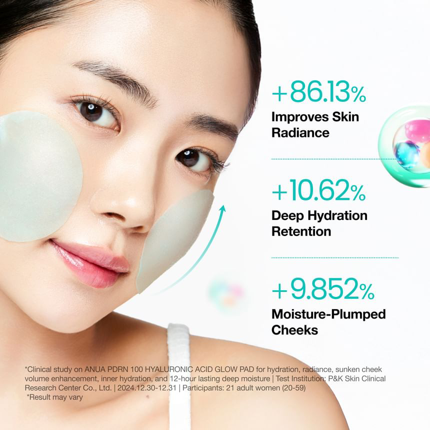 Anua - Anua - PDRN 100 Hyaluronic Acid Glow Pad (60 Pads)