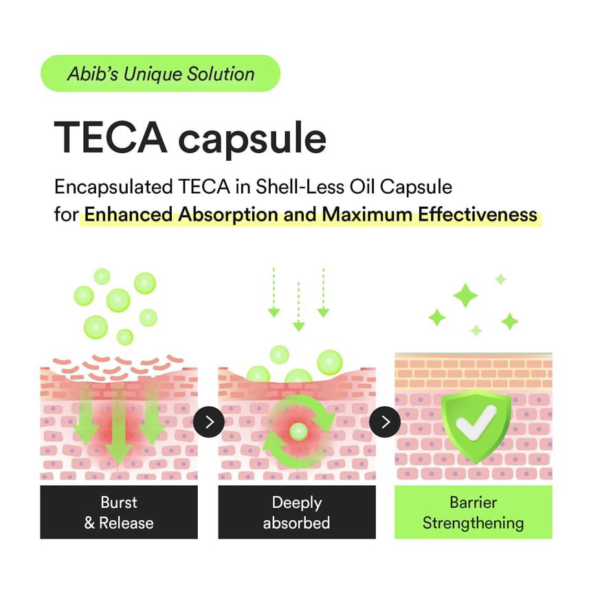 Abib - Heartleaf TECA Capsule Serum Calming Drop 50ml.