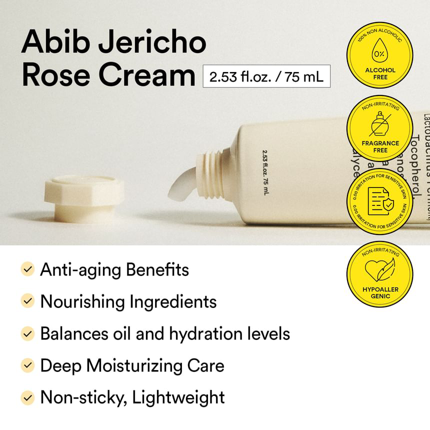 Abib - Jericho Rose Crème Nutrition Tube 75ml.