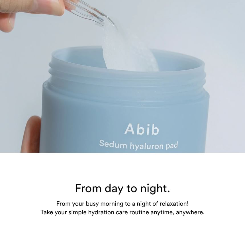 Abib - Sedum Hyaluron Pad Hydrating Touch 165ml. (75 Pads)