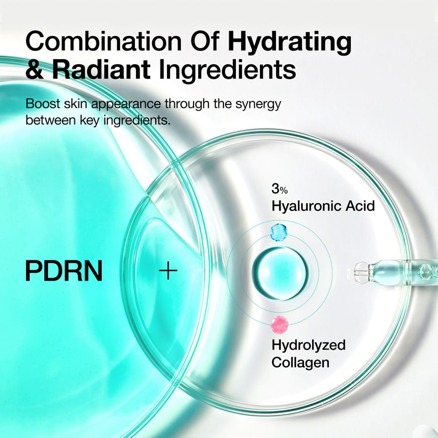 Anua - Bundle of: 1x PDRN Hyaluronic Acid Capsule 100 Serum 30ml. + 1x PDRN Hyaluronic Acid 100 Moisturizing Cream 60ml.