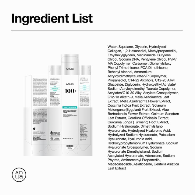 Anua - Bundle of: 1x PDRN Hyaluronic Acid Capsule 100 Serum 30ml. + 1x PDRN Hyaluronic Acid 100 Moisturizing Cream 60ml.