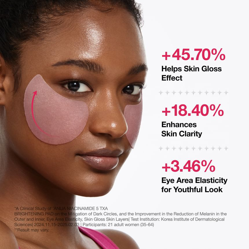 Anua - Bundle of: 1x Niacinamide 5 TXA Brightening Pad (60 Pads) + 1x Niacinamide 10 TXA 4 Serum 30ml.