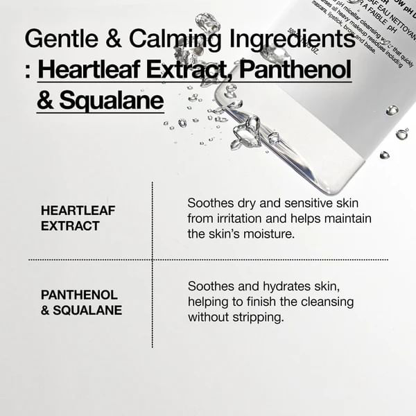 Anua - Heartleaf Low pH Deep Cleansing Water 500ml.