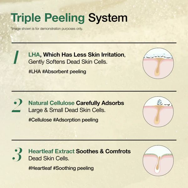Anua - Heartleaf LHA Moisture Peeling Gel 120ml.
