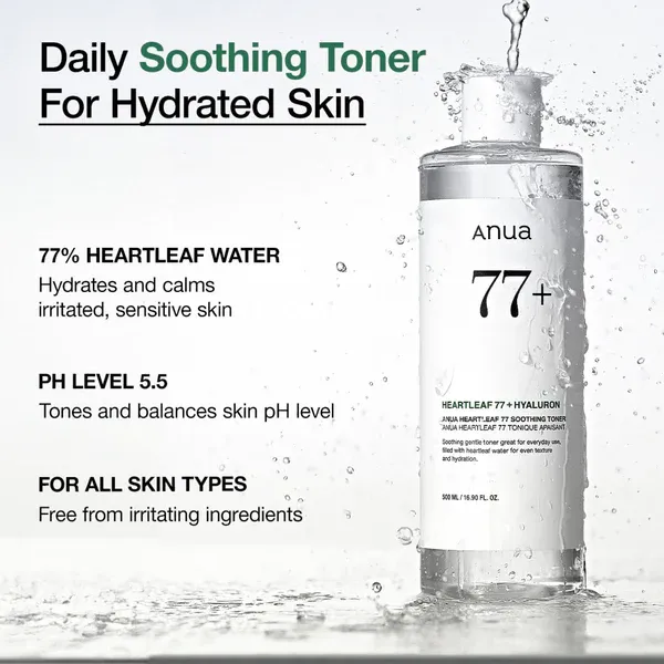 Anua - Heartleaf 77 Soothing Toner 150ml.