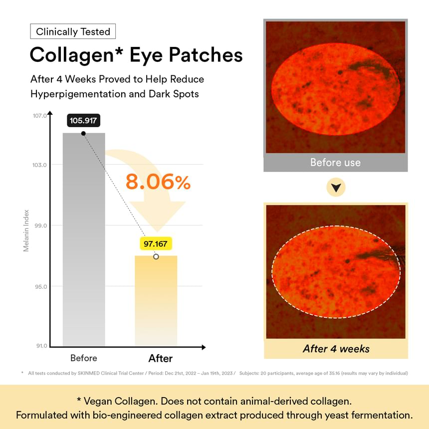 Abib - Collagen Eye Patch Jericho Rose Jelly (60 Patches)