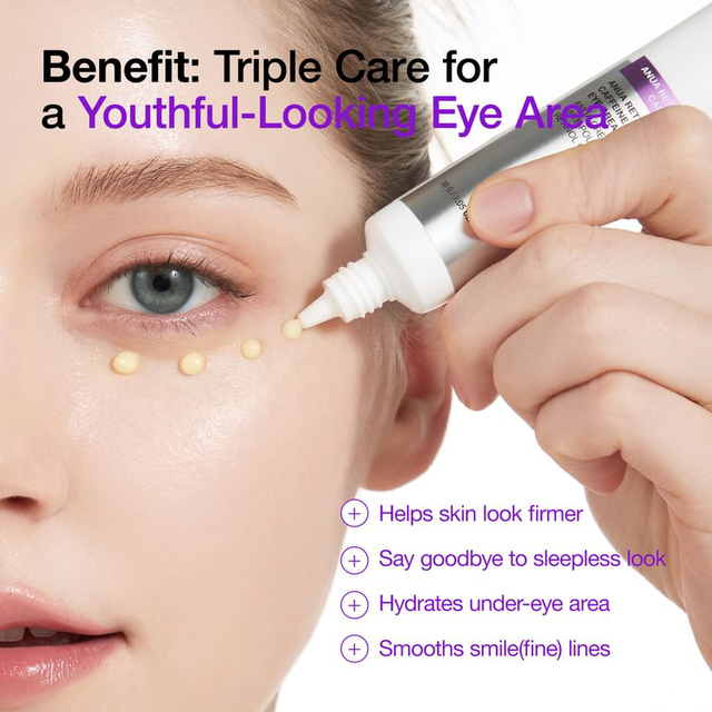 Anua - Retinol 0.1 Caffeine Revitalizing Eye Cream 30g.