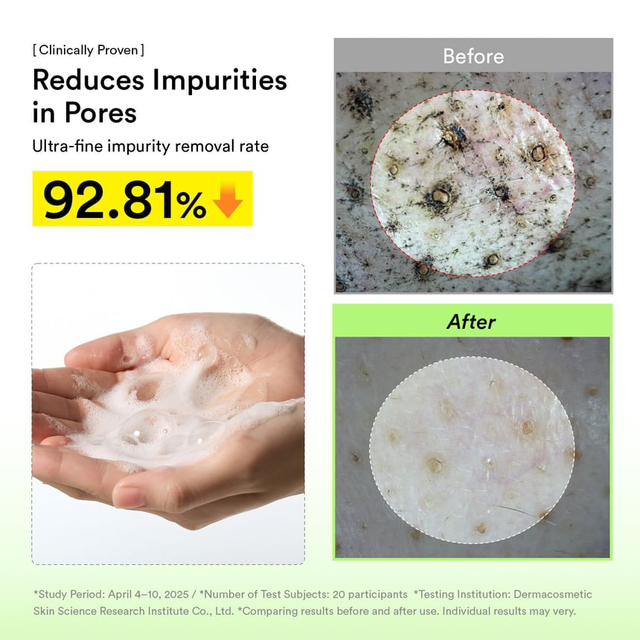 Abib - Pore Clay Pack Cleanser Heartleaf Charcoal Foam 120ml.