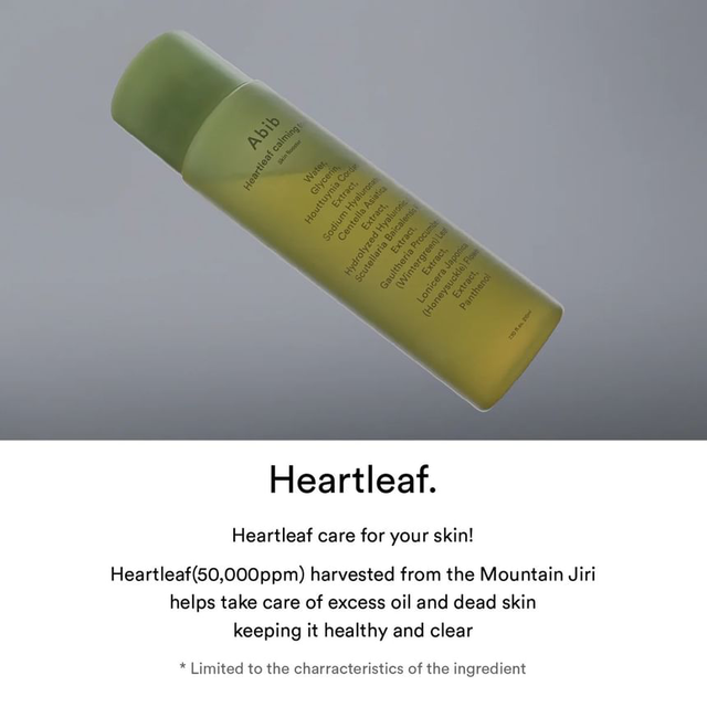 Abib - Heartleaf Calming Toner Skin Booster 200ml.