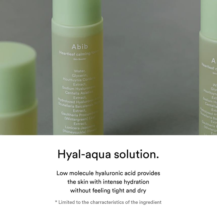 Abib - Heartleaf Calming Toner Skin Booster 200ml.