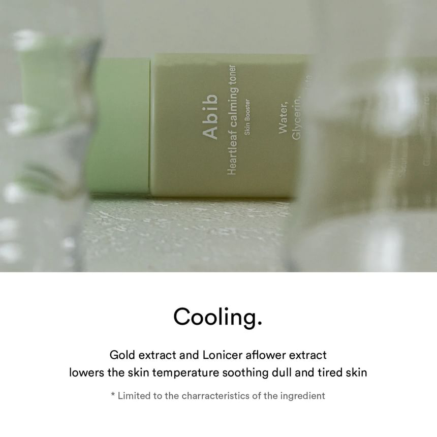 Abib - Heartleaf Calming Toner Skin Booster 200ml.
