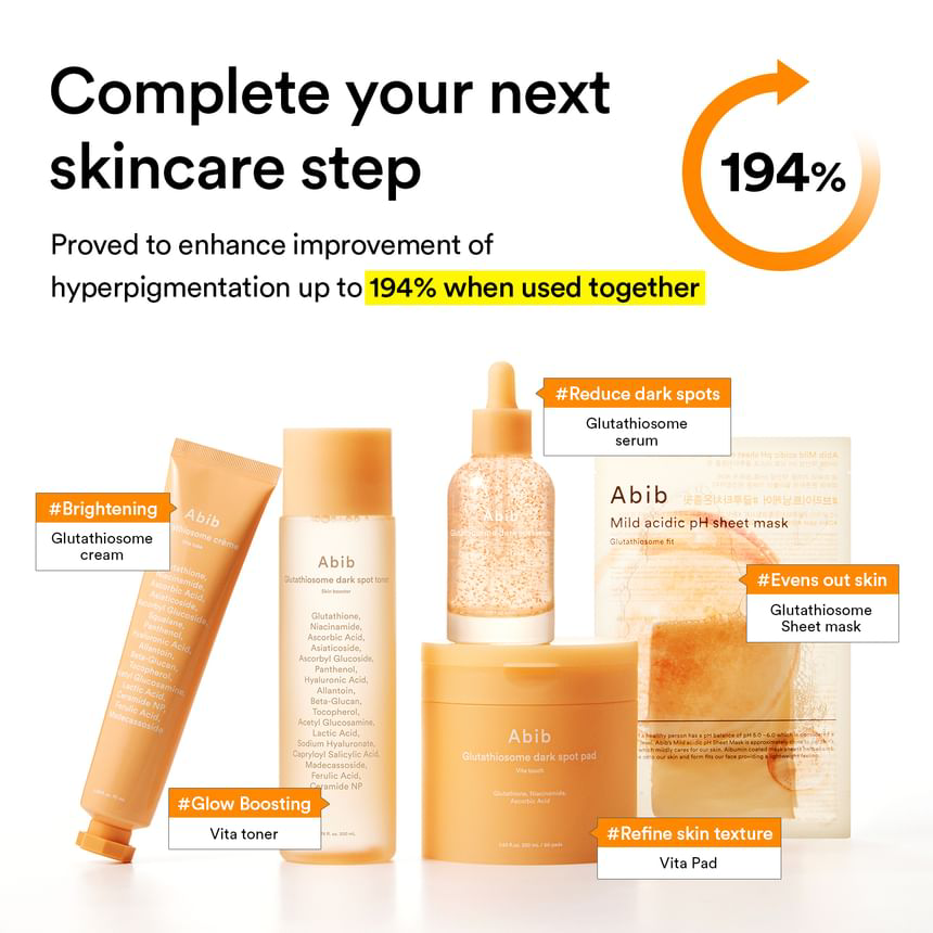 Abib - Glutathiosome Crème Vita Tube 75ml.