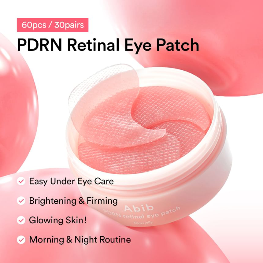 Abib - PDRN Retinal Eye Patch Glow Jelly (60 Patches)