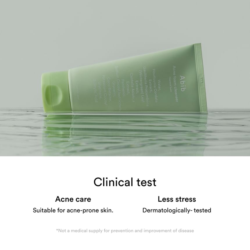 Abib - Acne Foam Cleanser Heartleaf Foam 150ml.