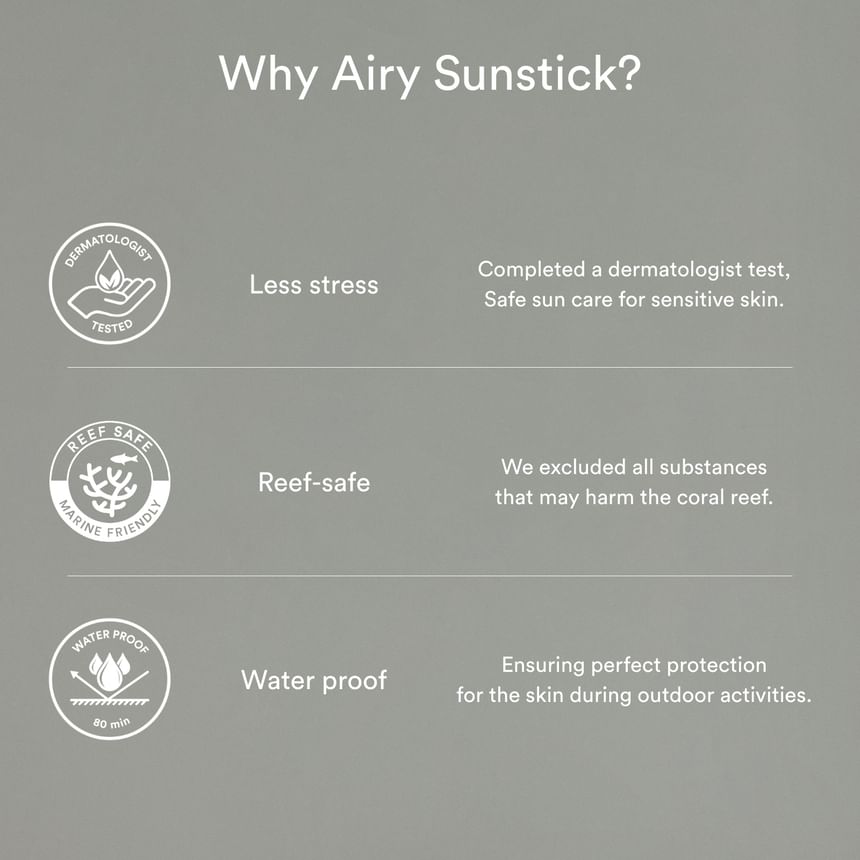 Abib - Airy Sunstick Smoothing Bar 23g.