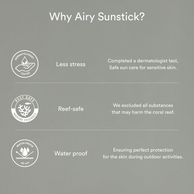 Abib - Airy Sunstick Smoothing Bar 23g.